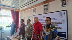 Kepala Balai Pemasyarakatan (Bapas) Kelas I Padang, Enjat Lukmanul Hakim, didampingi jajaran pejabat Struktural menghadiri kegiatan Rapat Koordinasi Penguatan Dukungan Manajemen