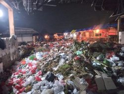Jelang Ramadhan, Sampah Menumpuk di Eks TPS Pasar Keranggot Cilegon